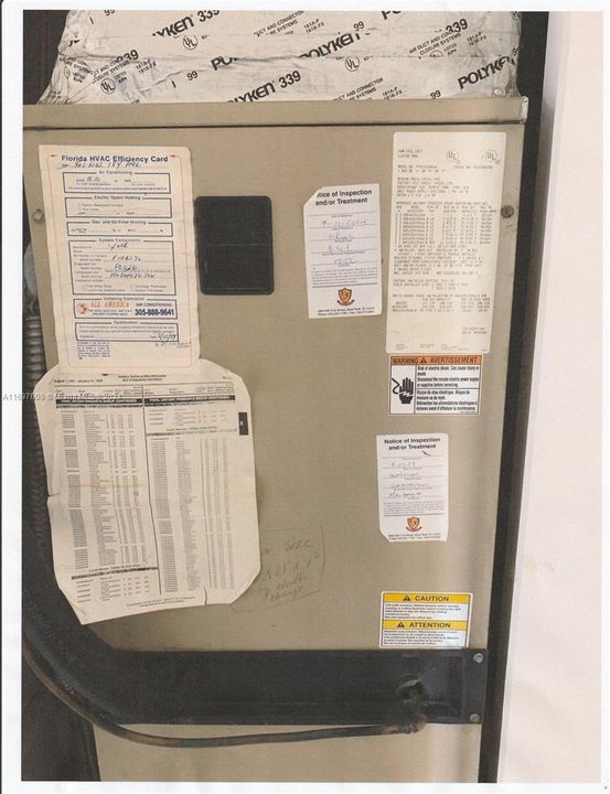 Inside Air Handler