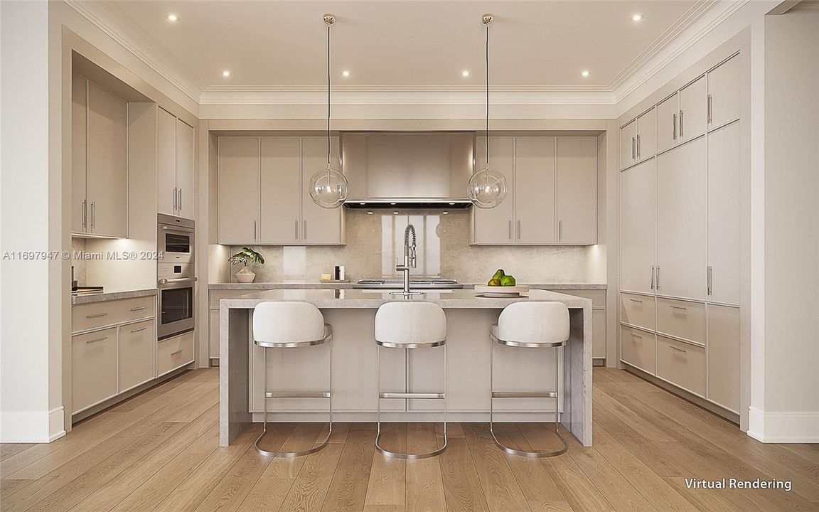 Kitchen Rendering Combination