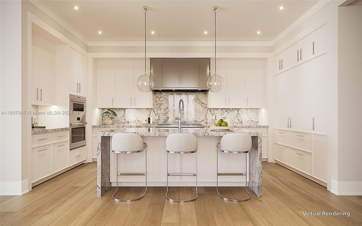 Kitchen Rendering Combination