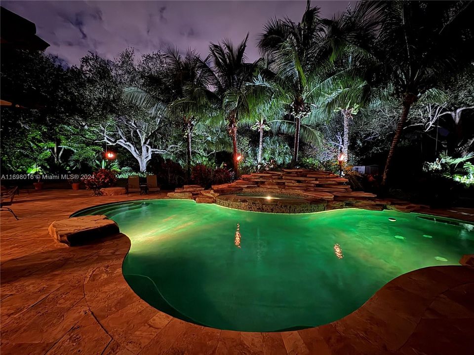 Evening View of Pool