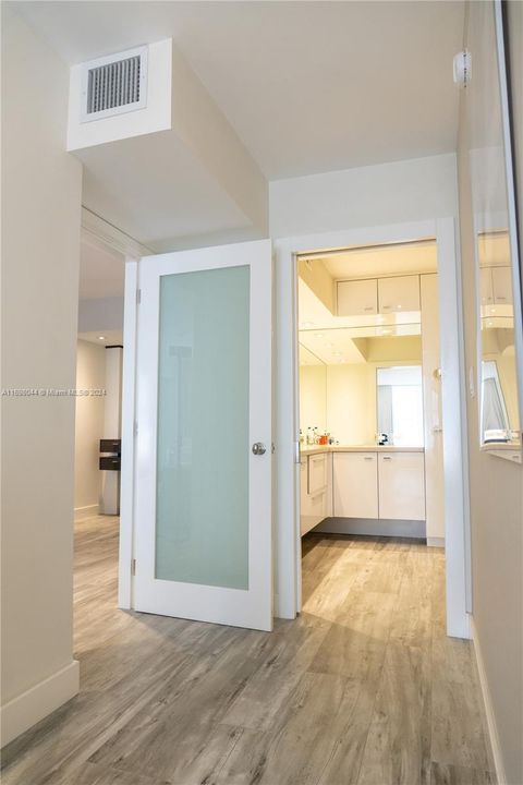 Master Bedroom Entrance into Bathroom