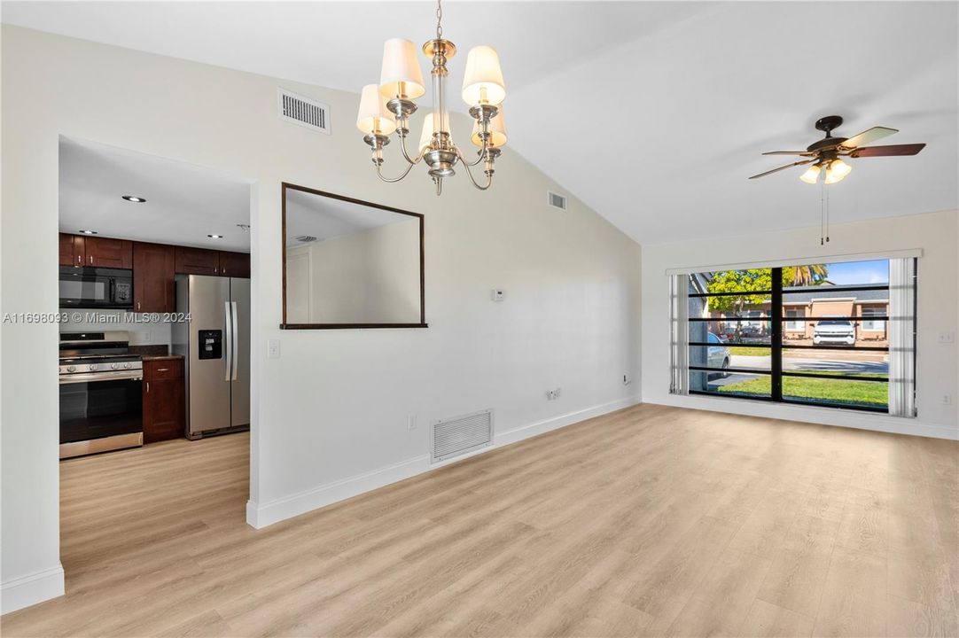 Living Room and Kitchen