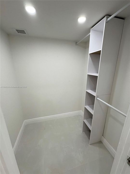 master walk in closet