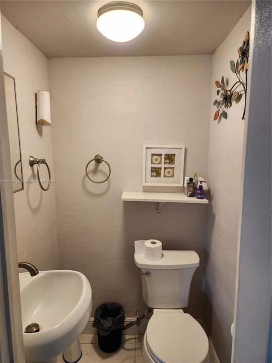 Half bathroom