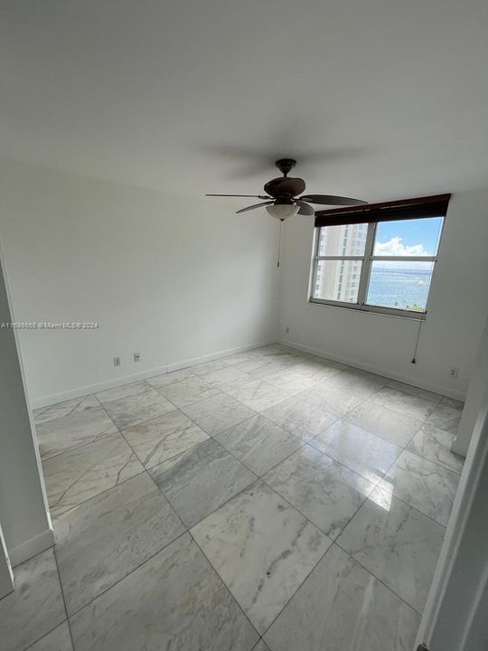 Master bedroom with Bay view