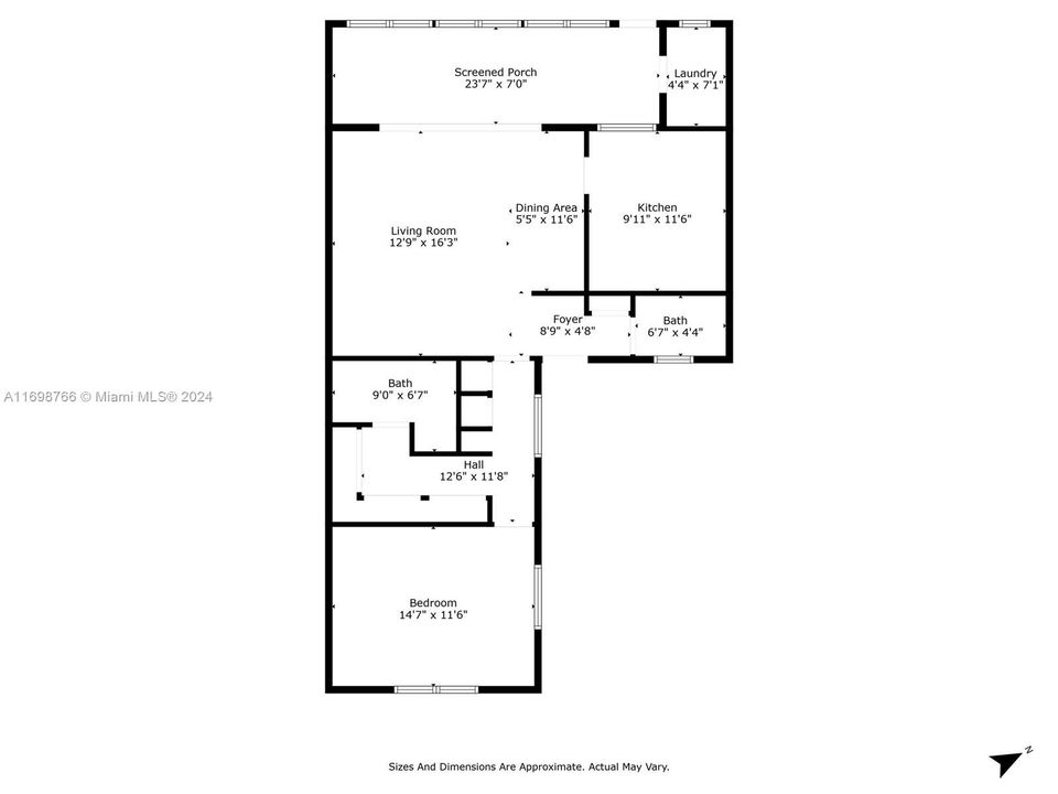 En Venta: $250,000 (1 camas, 1 baños, 960 Pies cuadrados)