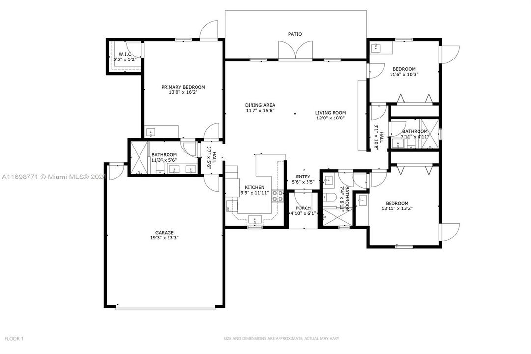 FLOOR PLAN: Main House