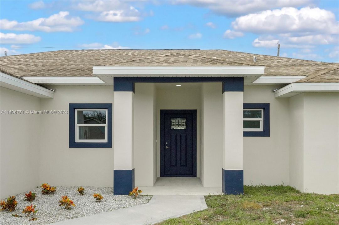 Main House Front Elevation