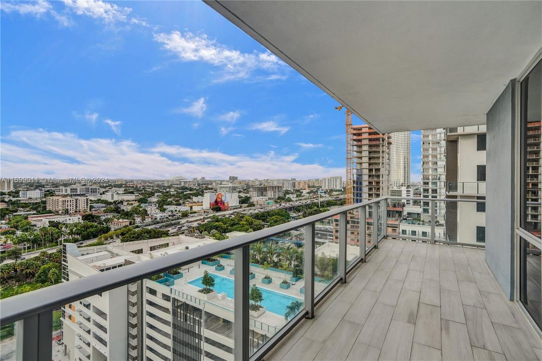 Spectacular Miami Views from this wrap around balcony unit in Brickell by Andrea Guzman