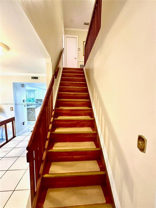 Stairs to 2nd Floor