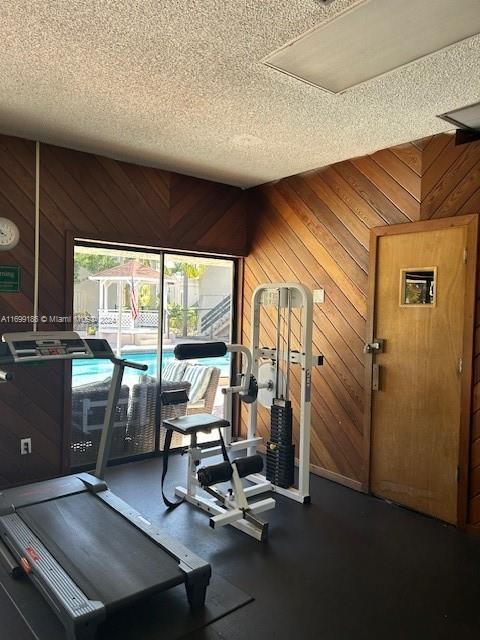 Sauna in the Exercise Room