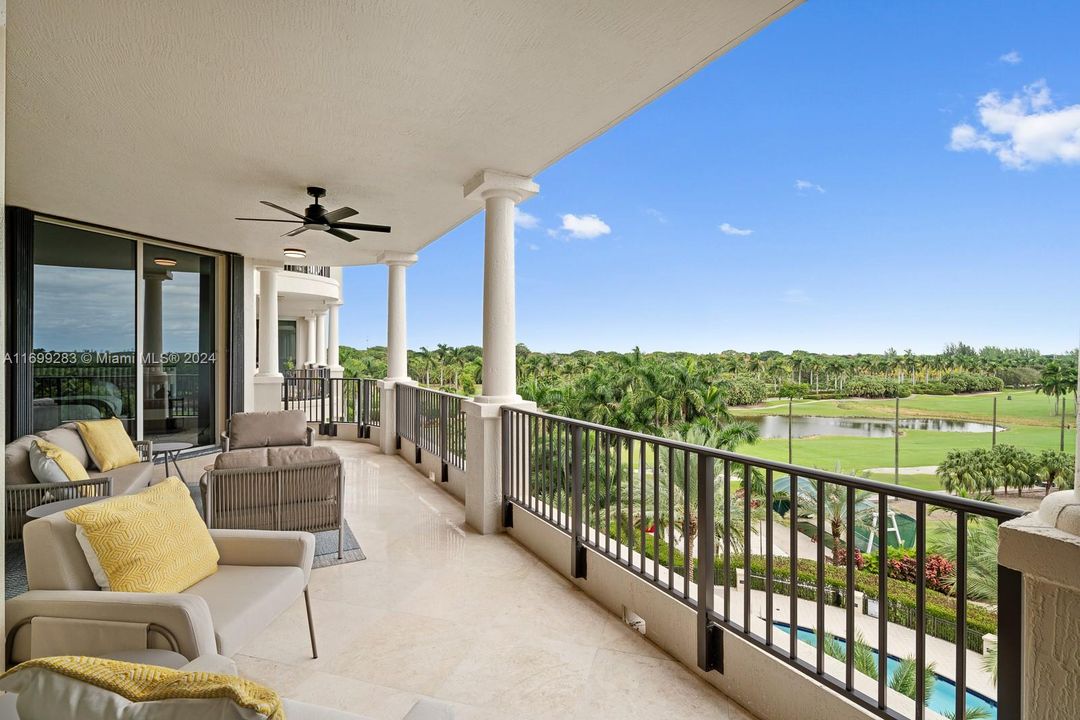 13621 Deering Bay Drive #503 balcony