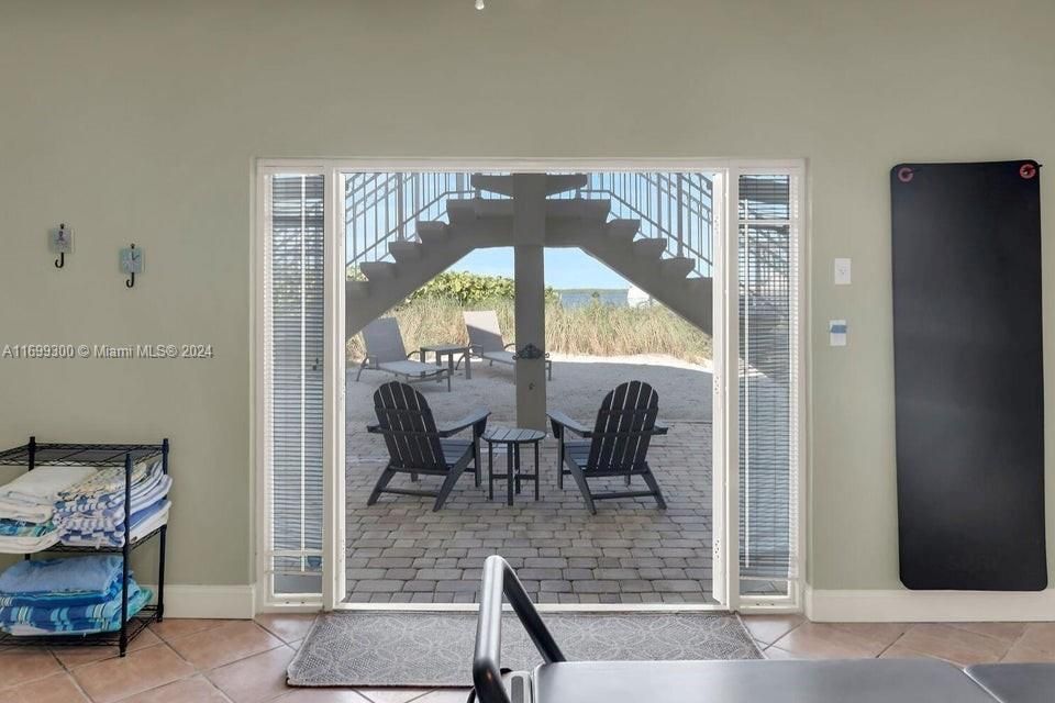 French Doors leading to Backyard