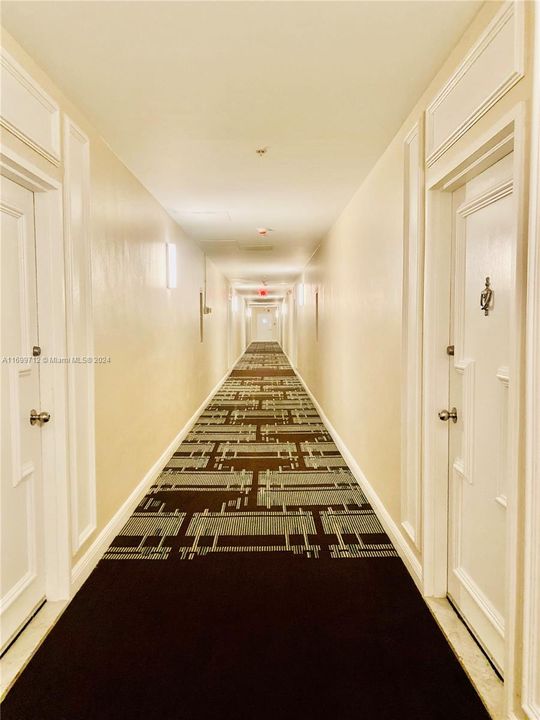 Hallway on the 17th floor