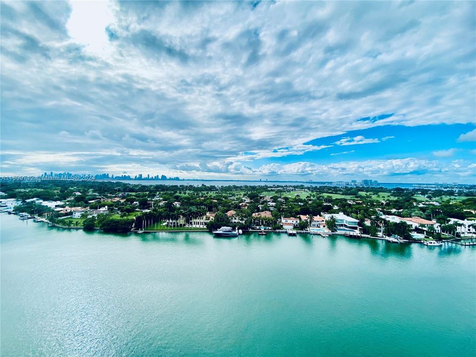 Iconic Millionaire’s Row, Intercostal, & Miami Skyline