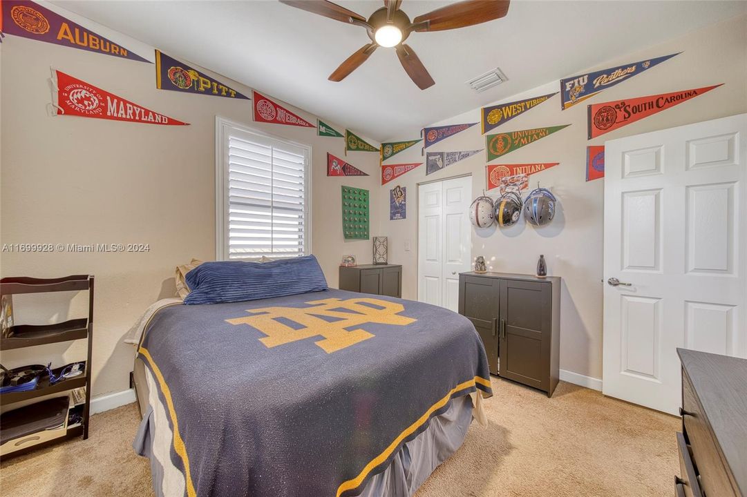 Bedroom 2, main house.