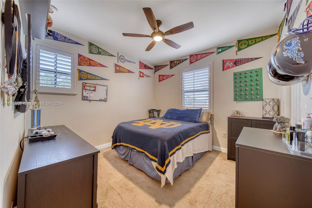 Bedroom 2, main house.