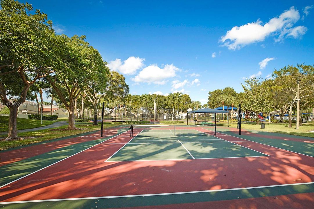 Pickleball Court located at the club house