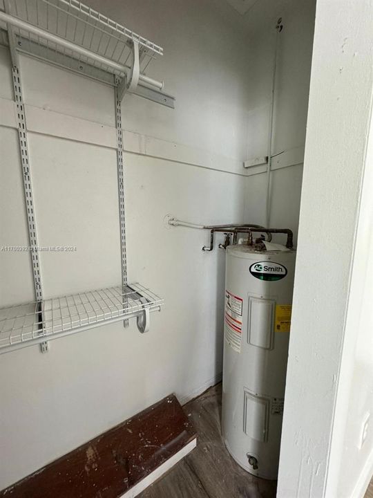 Closet and Heating Unit #2