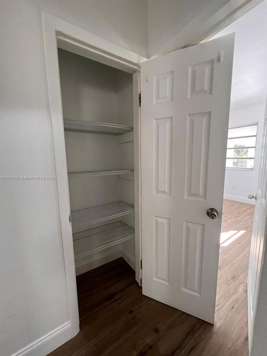 Kitchen closet Unit #1