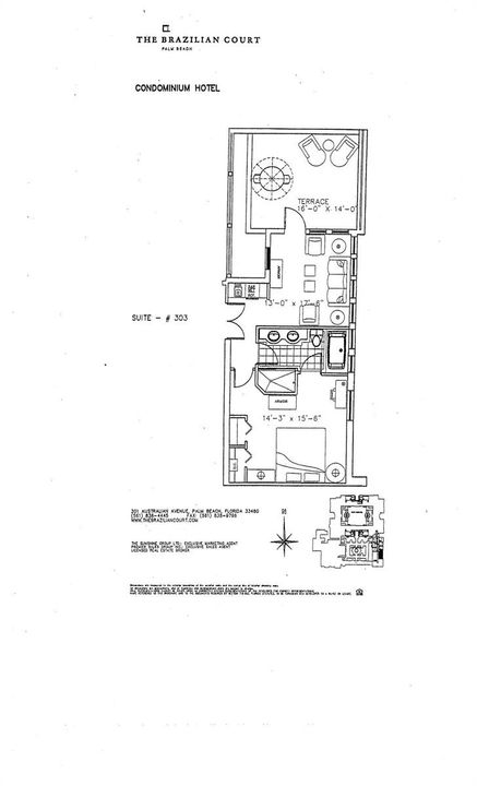 301 Australian Ave #303 - Floor Plan