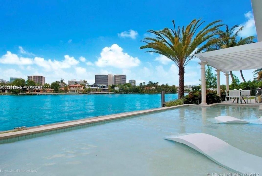 Lounge Pool with Intercoastal View