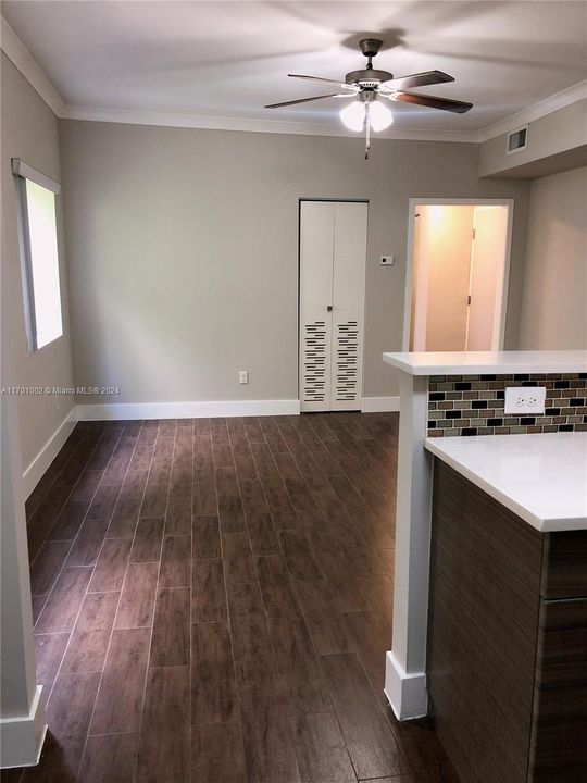 View from kitchen to Main Living Area