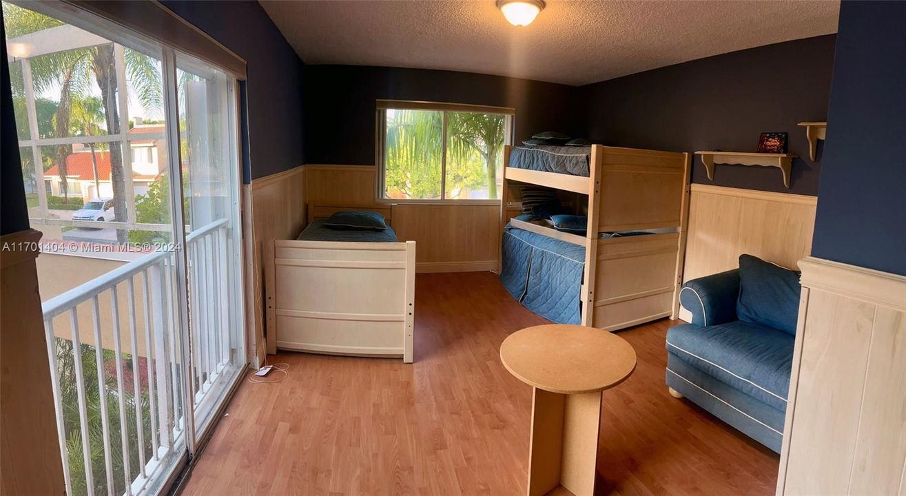 The 3rd bedroom is spacious too