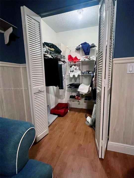 Great closets in every room