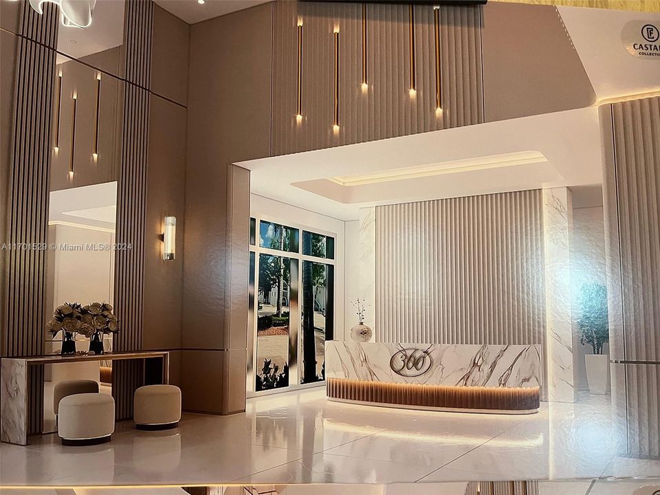 Rendering of New Lobby