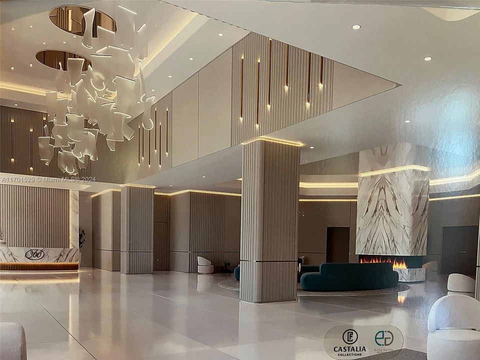 Rendering of New Lobby