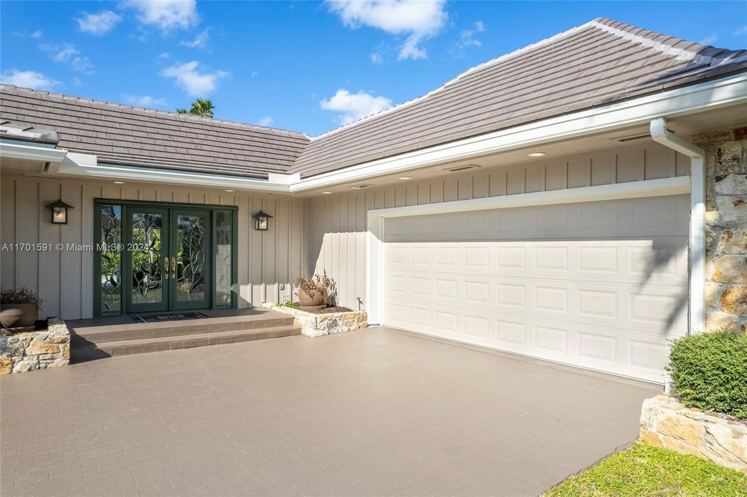 Main Door and Garage