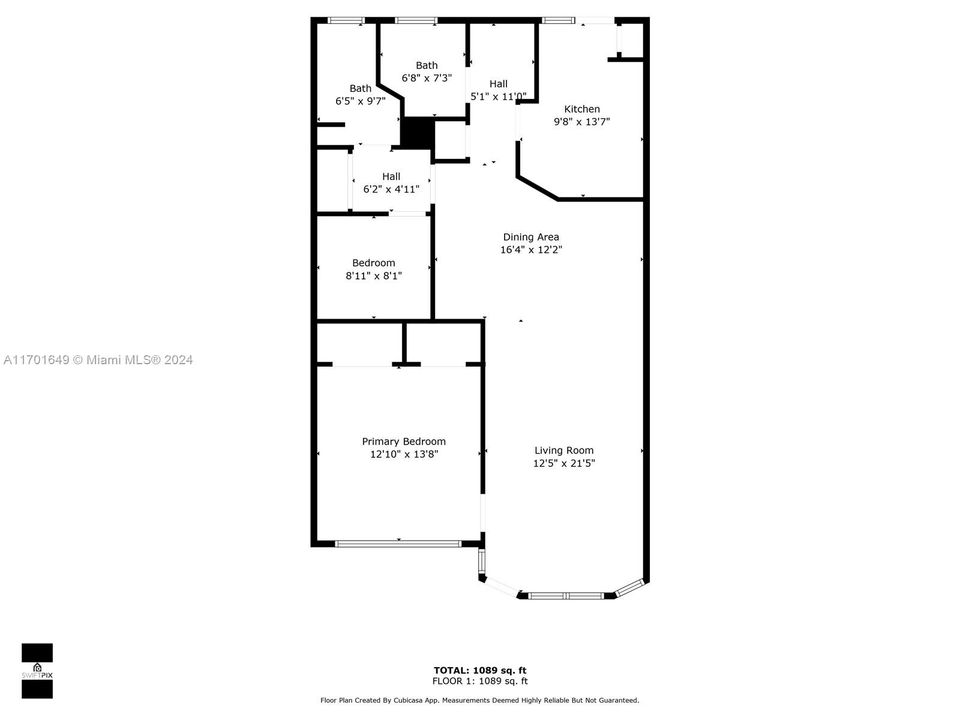 En Venta: $189,900 (2 camas, 1 baños, 1036 Pies cuadrados)