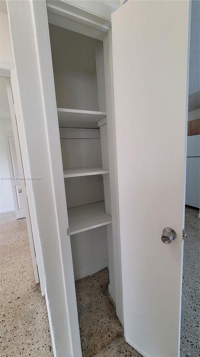 Linen closet