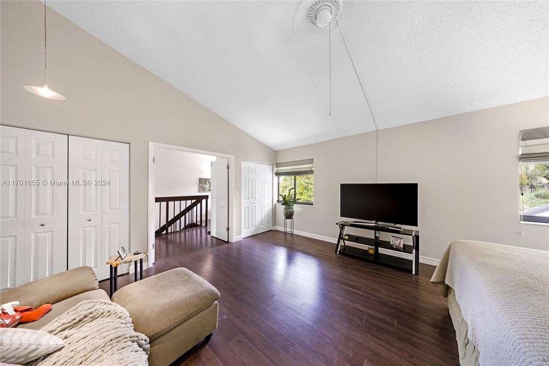 Primary master bedroom sitting area