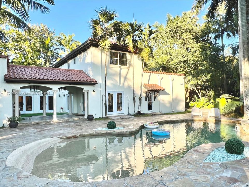 Backyard Pool Area