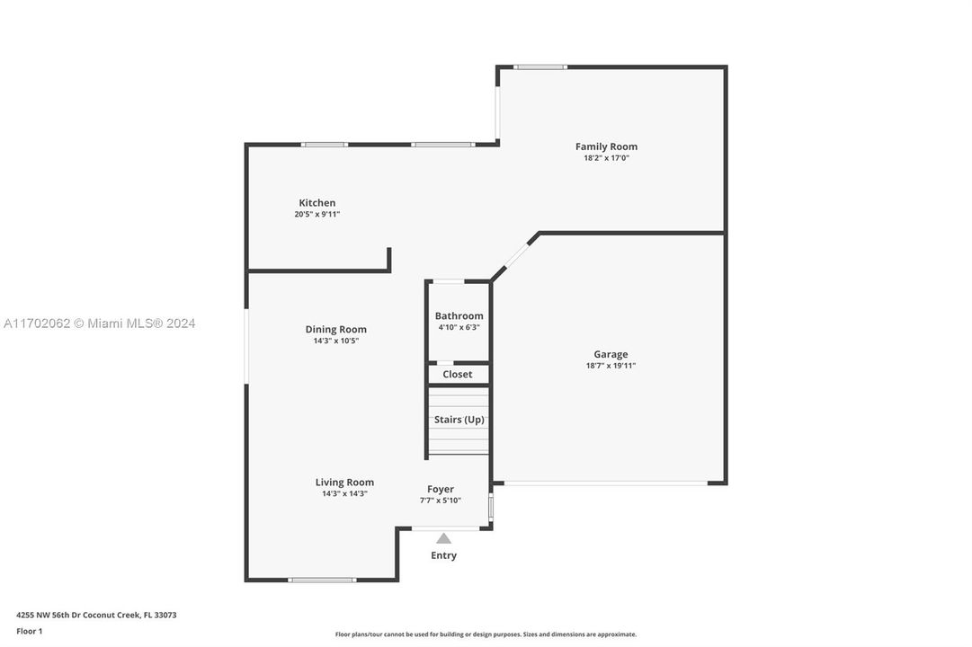 На продажу: $599,999 (4 спален, 2 ванн, 2188 Квадратных фут)