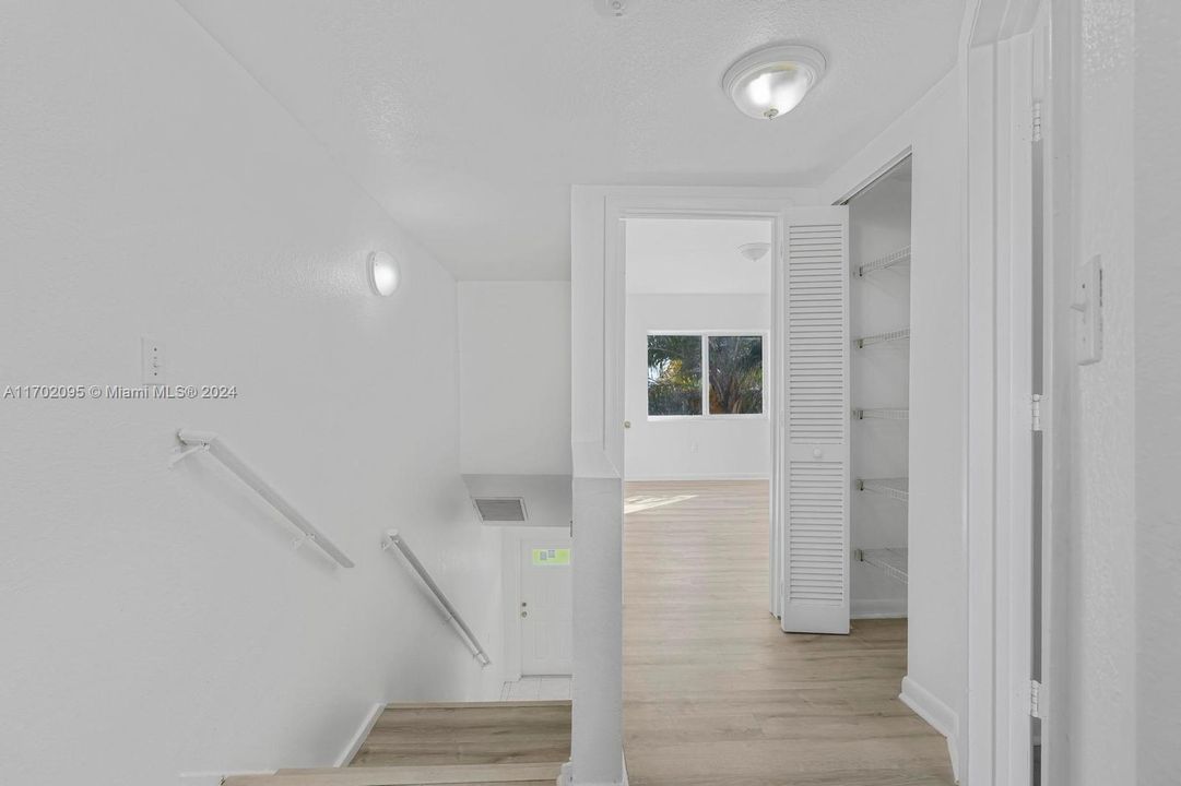 Staircase Landing, Hallway to Bedrooms and Bath.