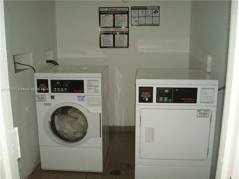 Two Laundry per floor