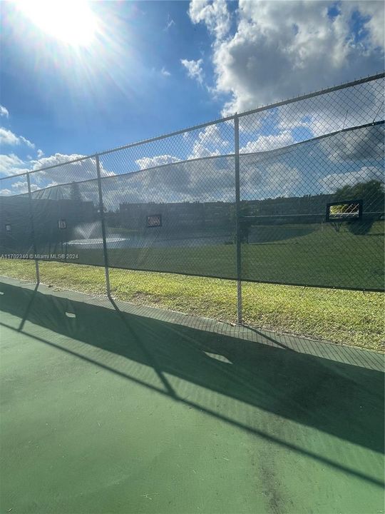 Play a Match with a Water View...of course.