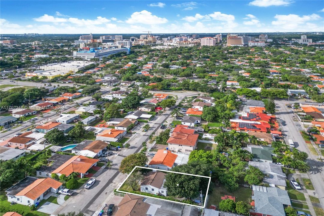 Proximity to Coral Gables