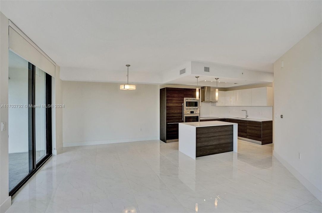 KITCHEN, LIVING ROOM