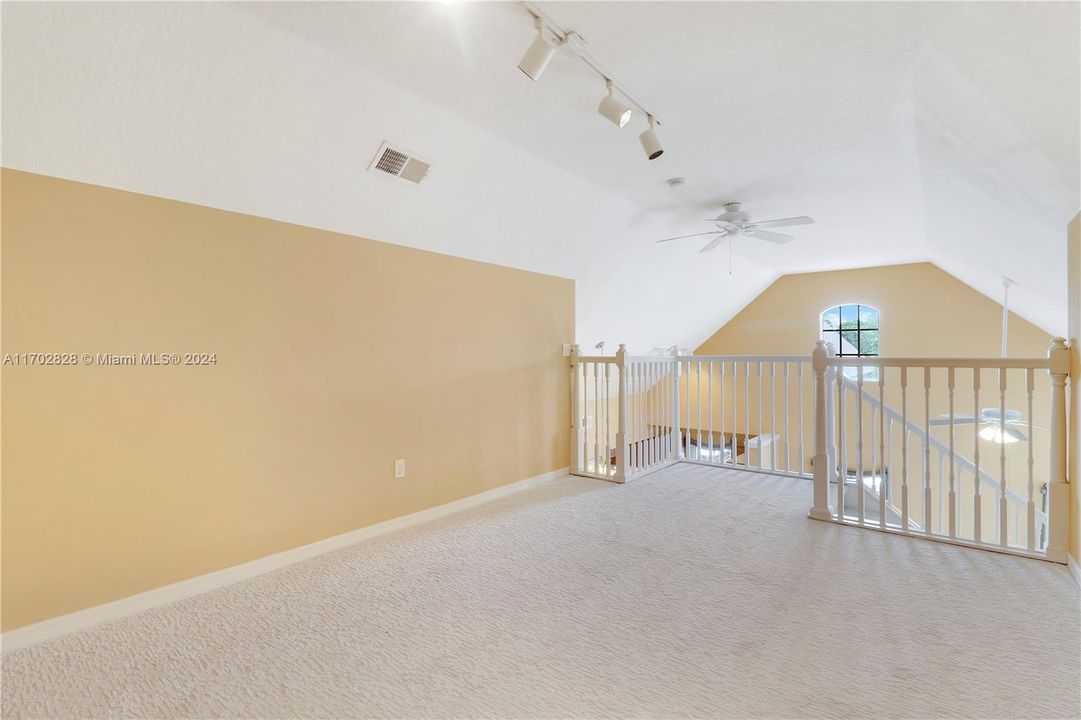 A/C vent loft stays cool and full of natural light.