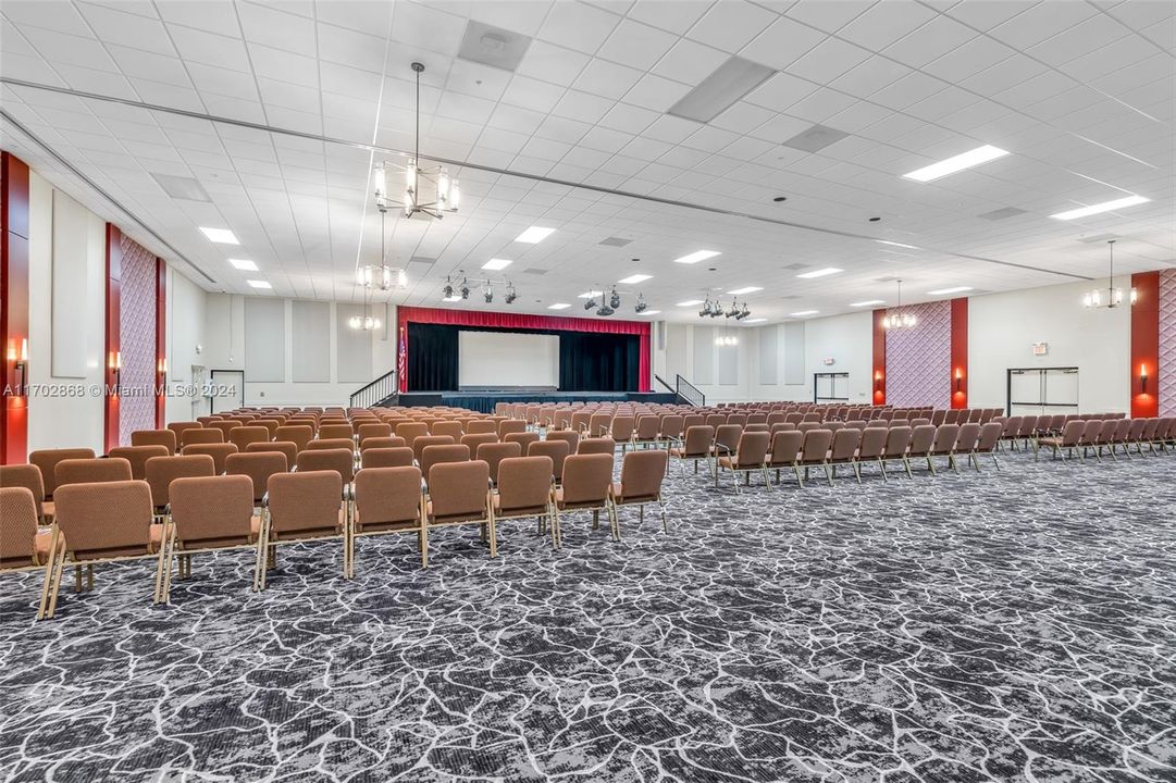 CLUBHOUSE AUDITORIUM