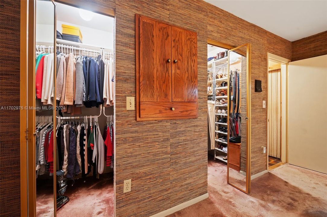 Primary Walk In Closet