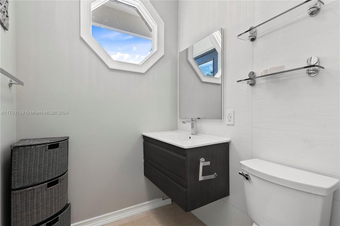 Guest Bathroom in main living area