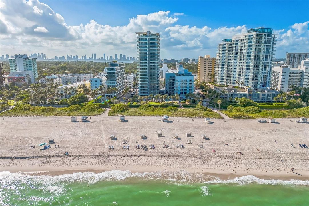 Endless Beach directly in Front