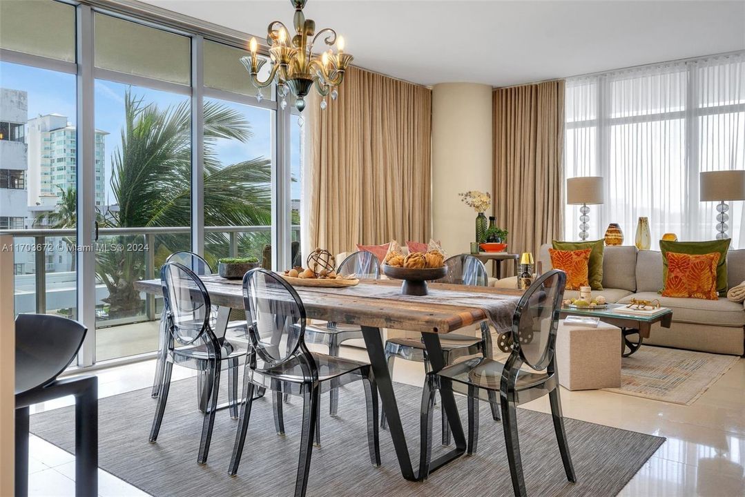 Opulent Dining Area