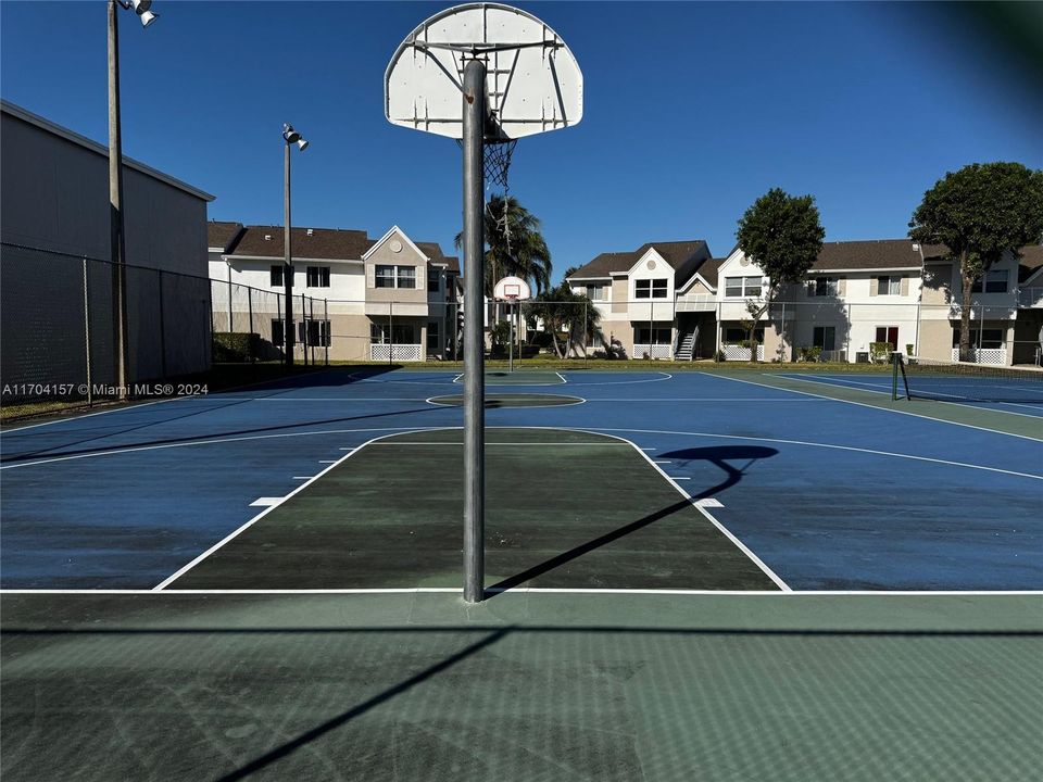 Basketball court