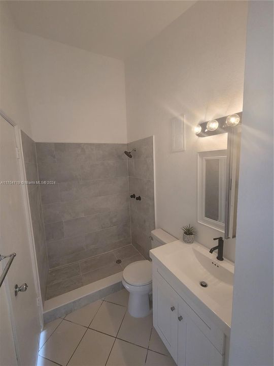 MASTER BEDROOM SHOWER, NEW/REMODELED